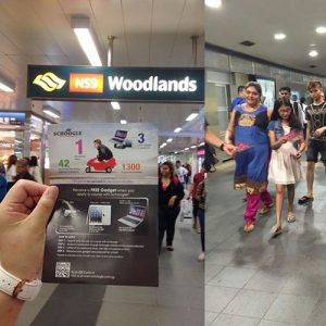 MRT FLYER DISTRIBUTION SINGAPORE